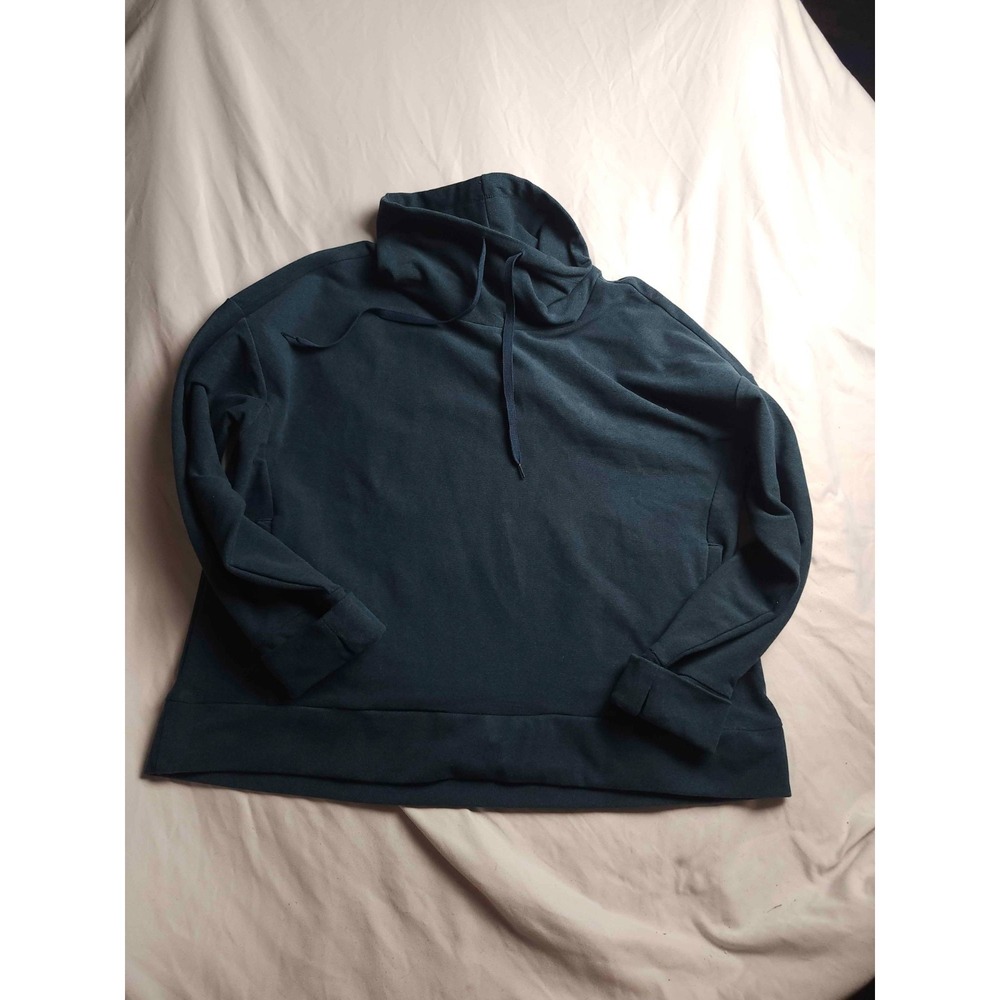RBX Active‎ Hoodie Womens Large Blue Performance Sporty Athleisure Cozy Pullover